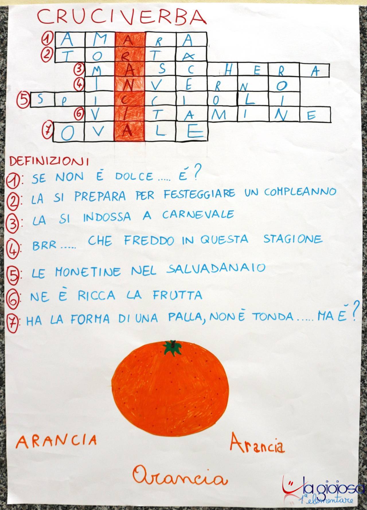 01 Prima elementare La Gioiosa Melito Napoli